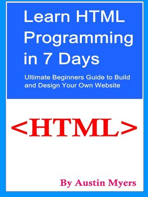 cover image of Learn HTML Programming in 7 Days